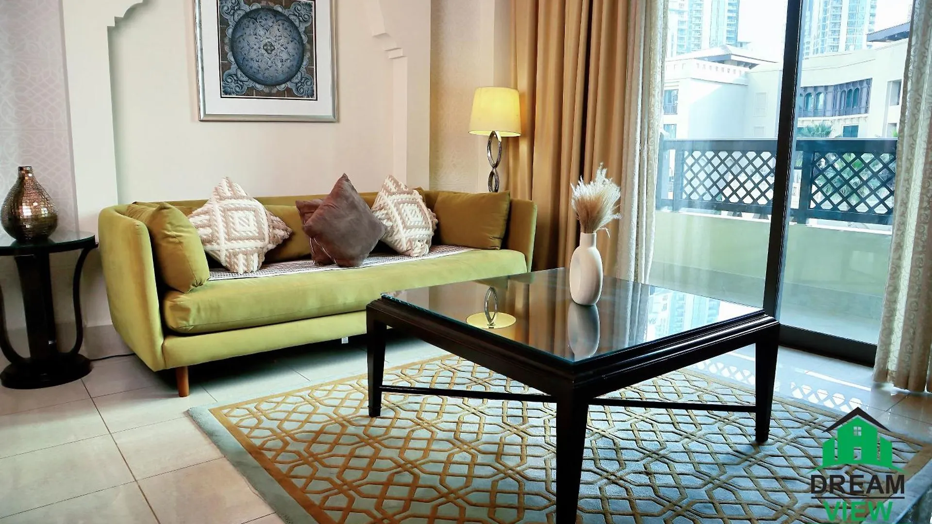 Full View Burj Khalifa And Fountains -Souk Al Bahar- Dream View Holiday Home Rental Dubai Emirati Arabi Uniti