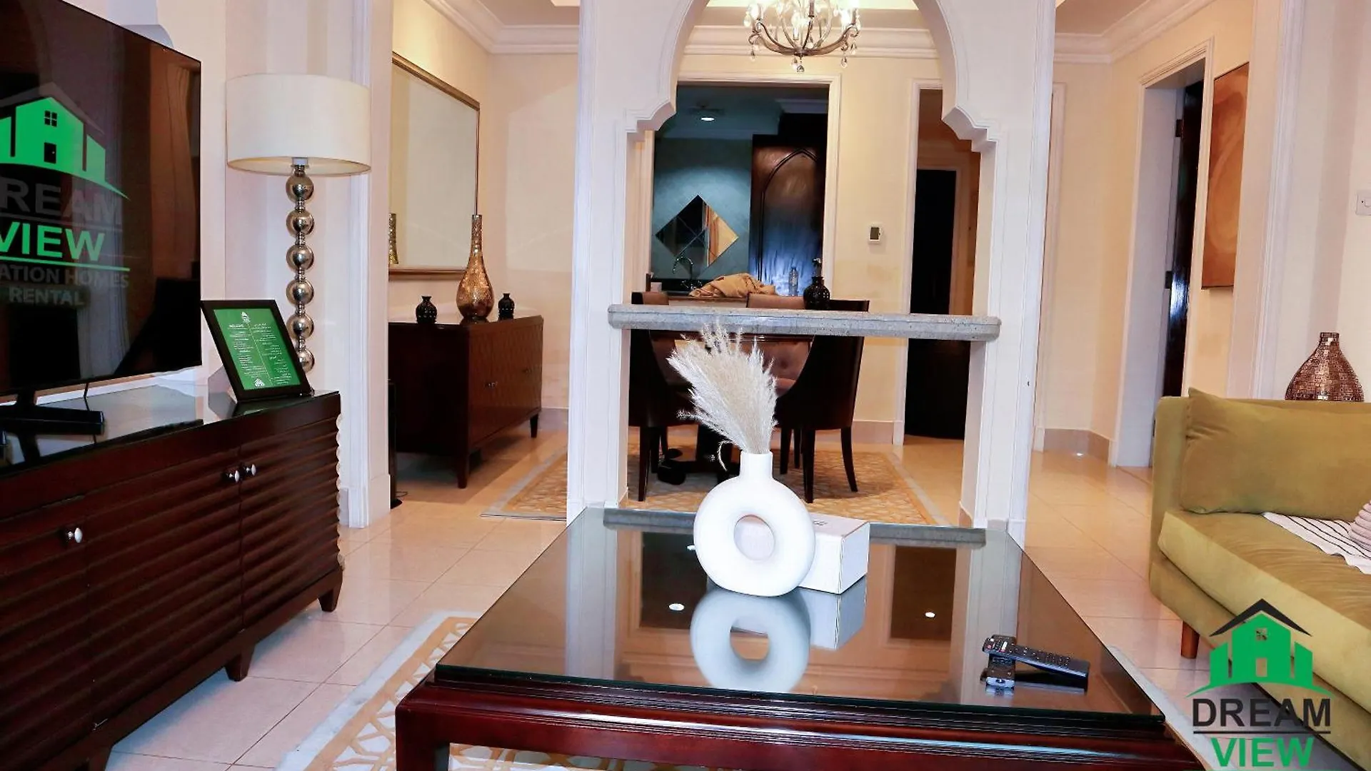 Full View Burj Khalifa And Fountains -Souk Al Bahar- Dream View Holiday Home Rental Dubai Appartamento