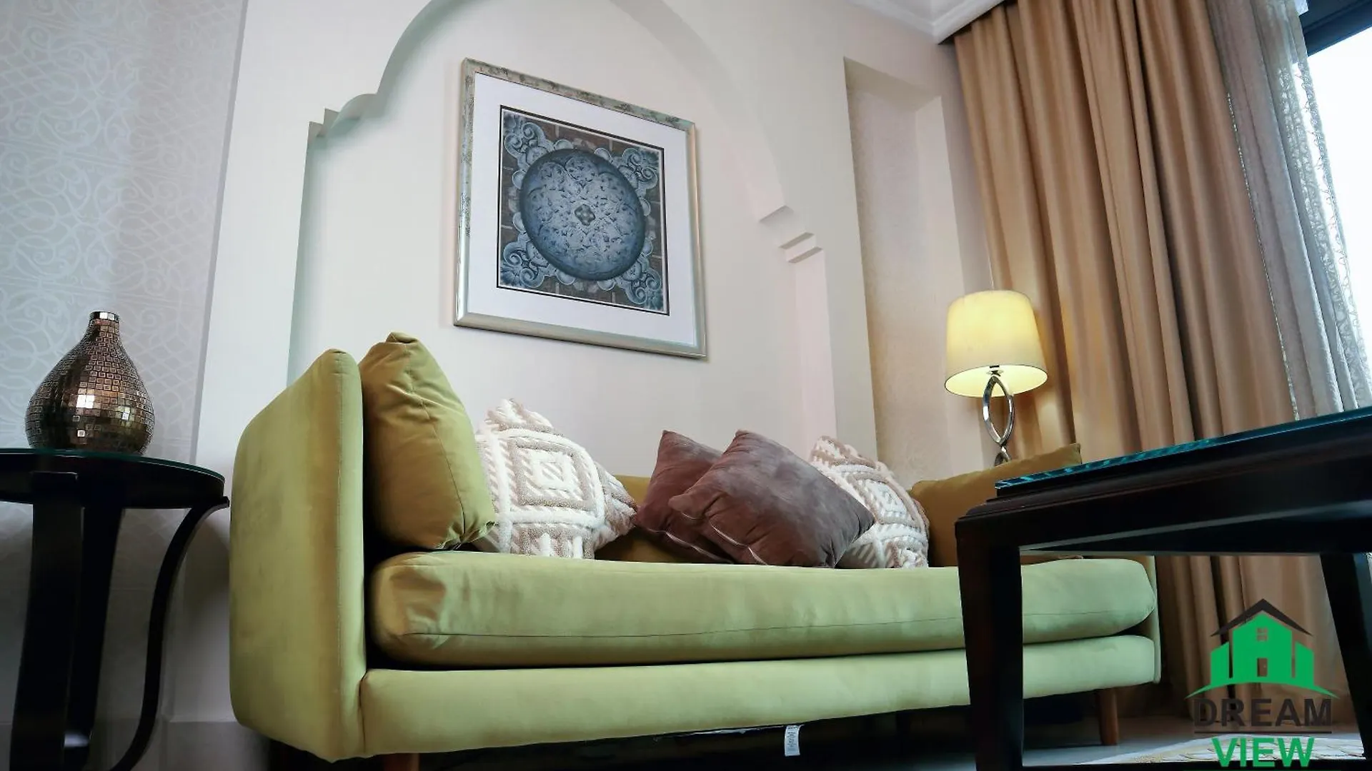 Full View Burj Khalifa And Fountains -Souk Al Bahar- Dream View Holiday Home Rental Dubai Emirati Arabi Uniti