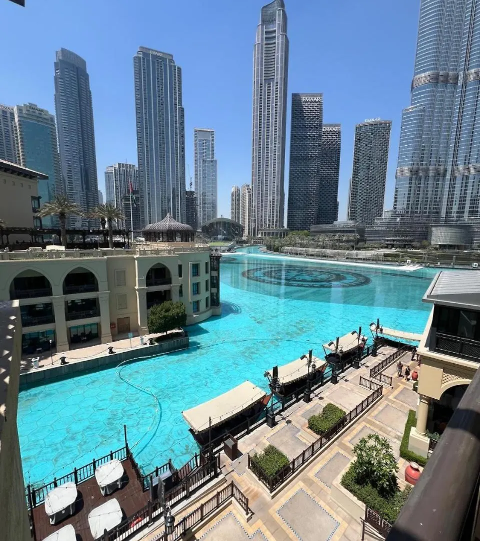 Appartamento Full View Burj Khalifa And Fountains -Souk Al Bahar- Dream View Holiday Home Rental Dubai